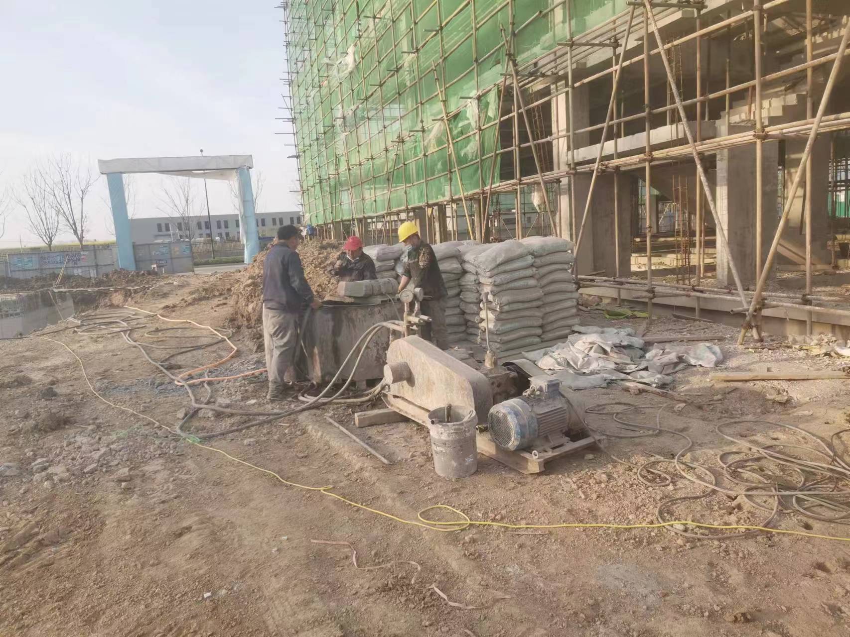 洞口别墅下沉注浆